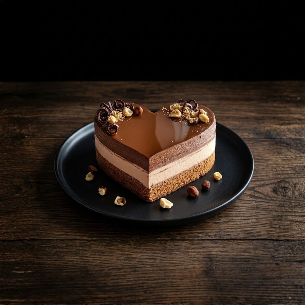 Tarta de Tres Chocolates